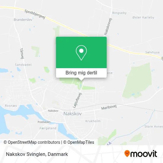 Nakskov Svinglen kort
