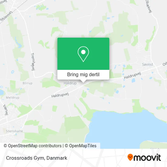 Crossroads Gym kort
