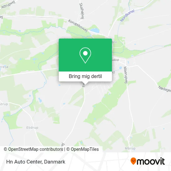 Hn Auto Center kort