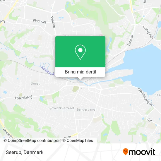 Seerup kort