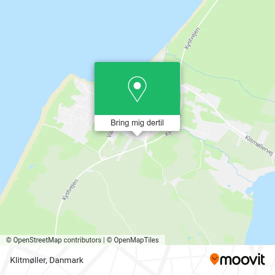 Klitmøller kort