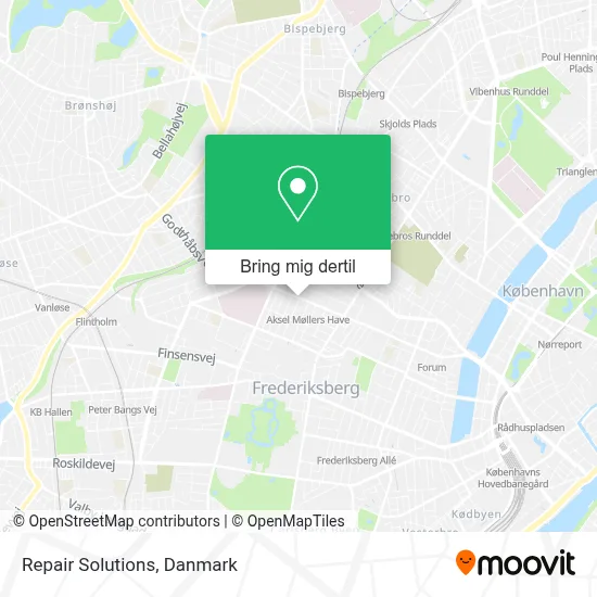 Repair Solutions kort