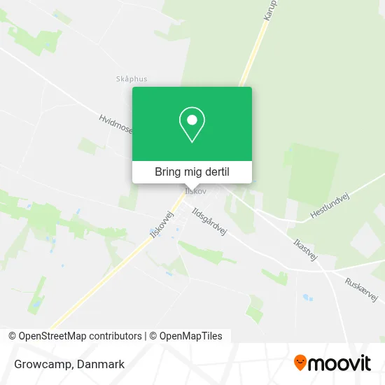 Growcamp kort