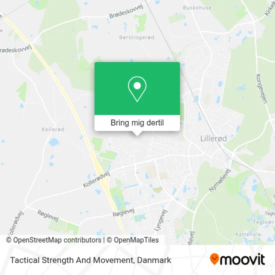 Tactical Strength And Movement kort