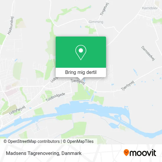 Madsens Tagrenovering kort