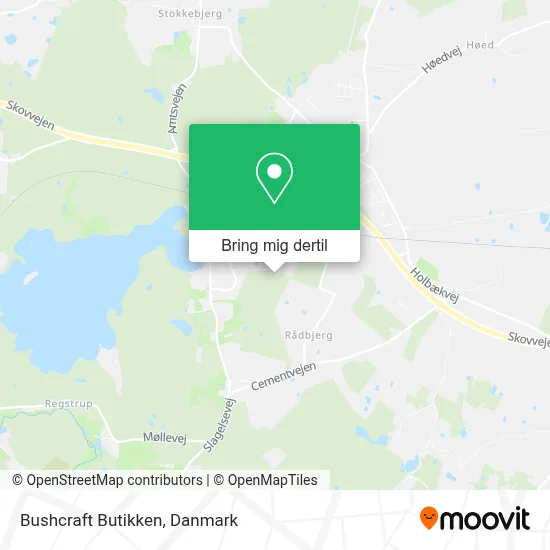 Bushcraft Butikken kort