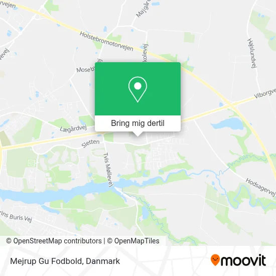 Mejrup Gu Fodbold kort