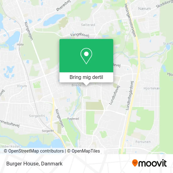 Burger House kort