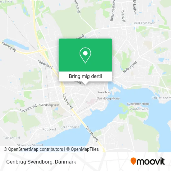 Genbrug Svendborg kort