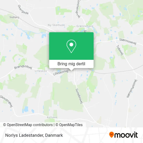 Norlys Ladestander kort