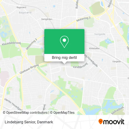 Lindebjerg Senior kort