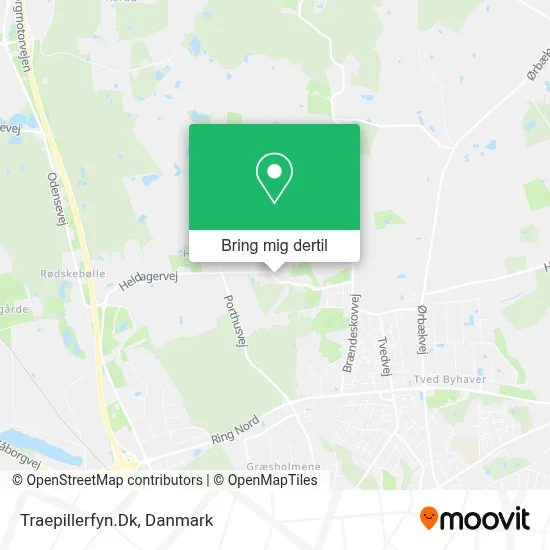 Traepillerfyn.Dk kort