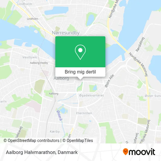 Aalborg Halvmarathon kort