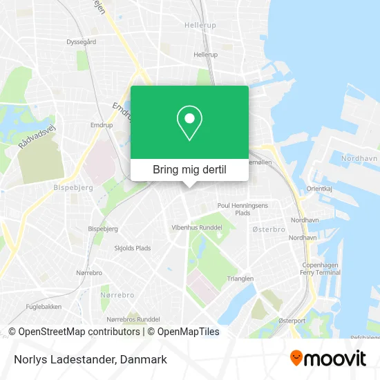Norlys Ladestander kort