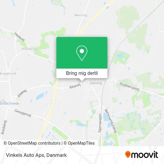 Vinkels Auto Aps kort