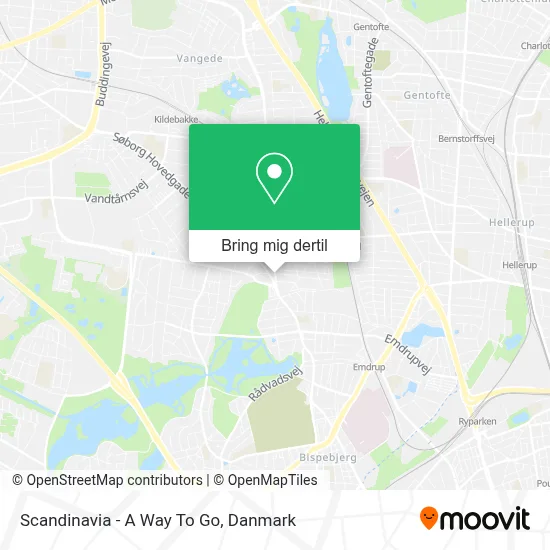 Scandinavia - A Way To Go kort