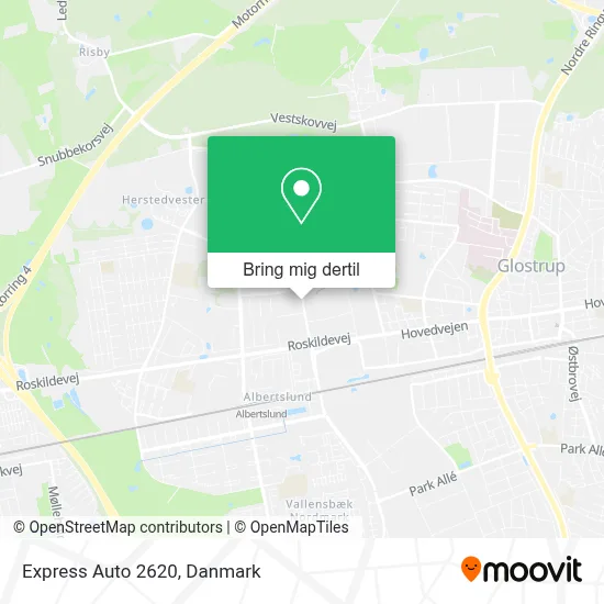 Express Auto 2620 kort