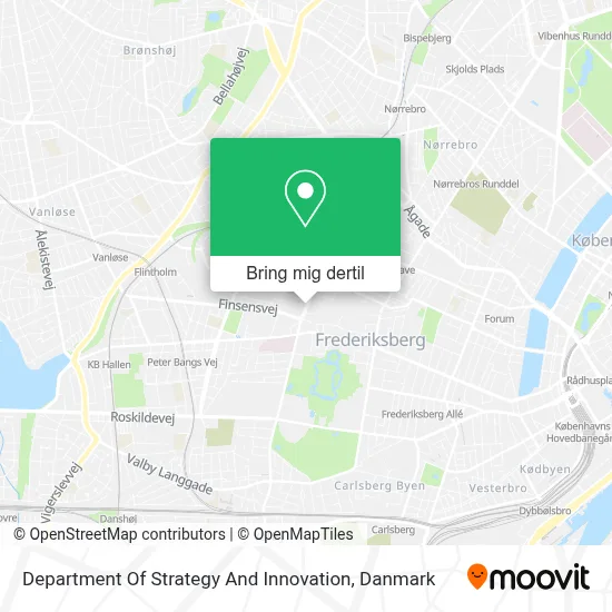Department Of Strategy And Innovation kort