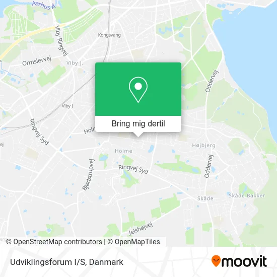 Udviklingsforum I/S kort