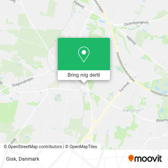 Gisk kort