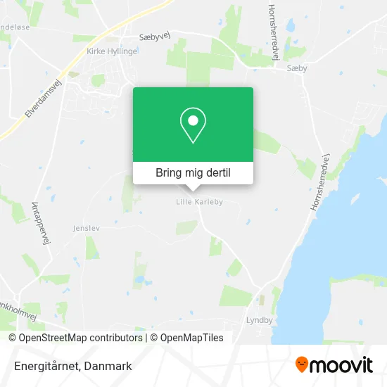 Energitårnet kort