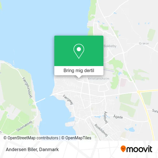 Andersen Biler kort
