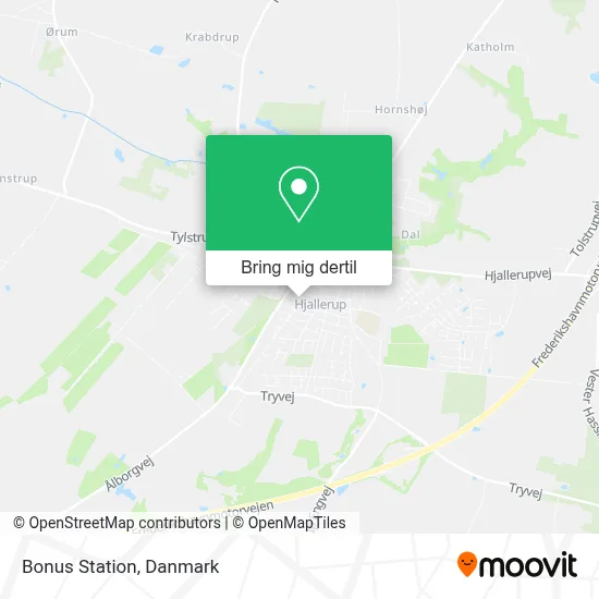 Bonus Station kort