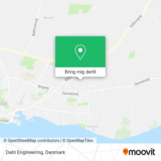 Dahl Engineering kort