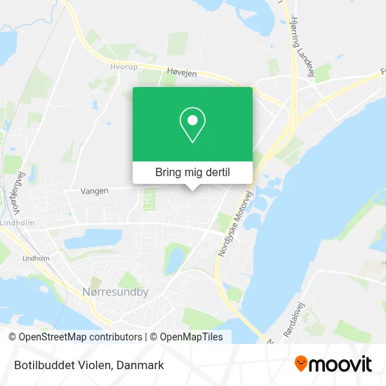 Botilbuddet Violen kort