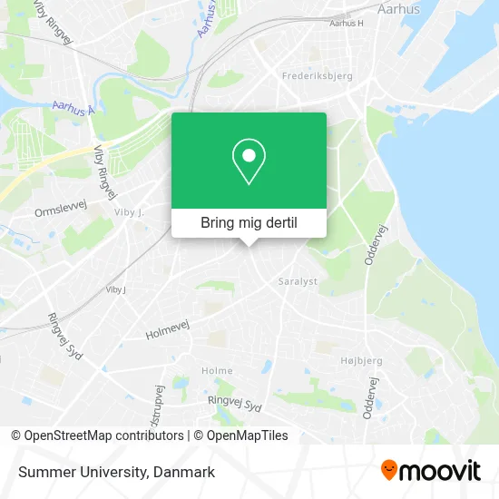 Summer University kort