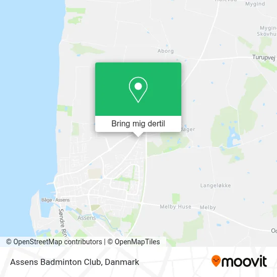 Assens Badminton Club kort