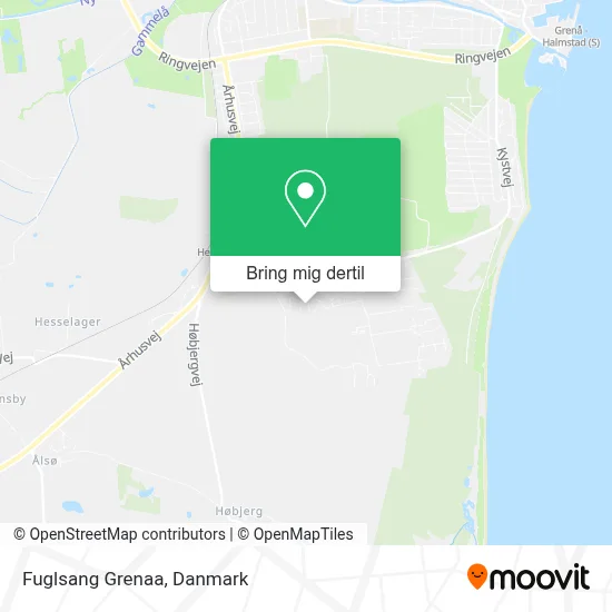 Fuglsang Grenaa kort