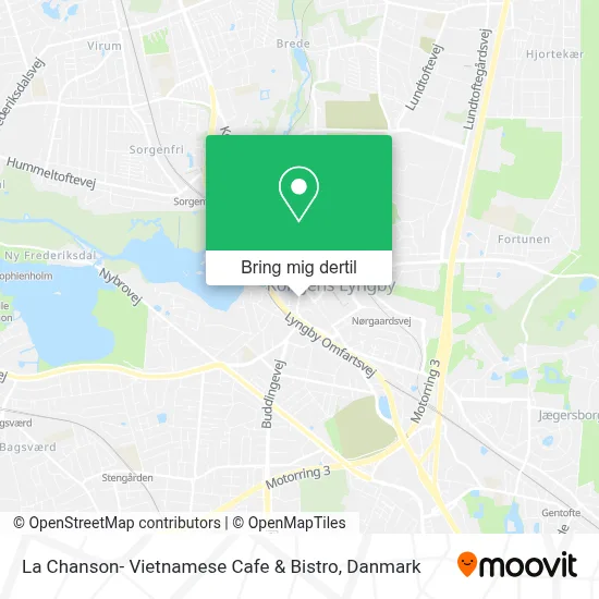 La Chanson- Vietnamese Cafe & Bistro kort