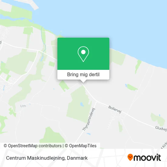 Centrum Maskinudlejning kort