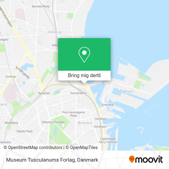 Museum Tusculanums Forlag kort