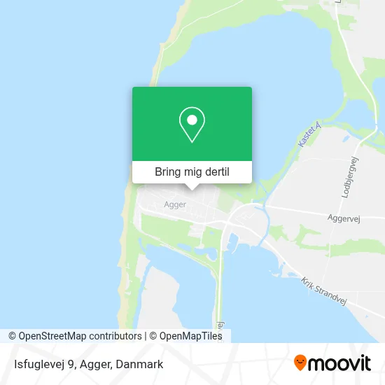 Isfuglevej 9, Agger kort