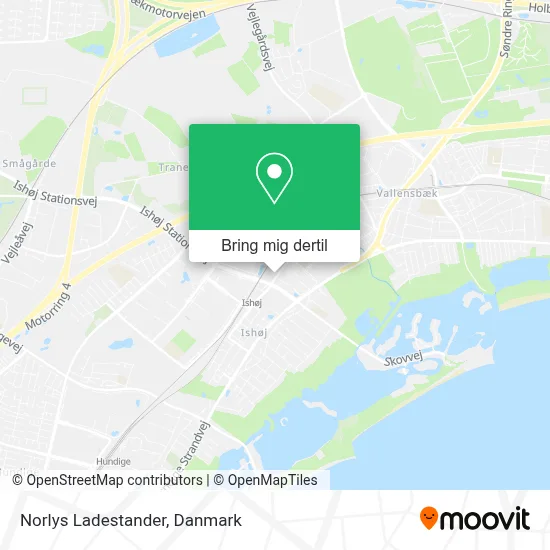 Norlys Ladestander kort
