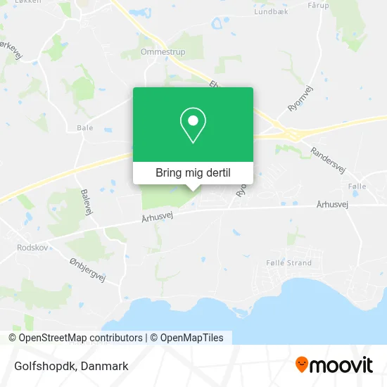 Golfshopdk kort