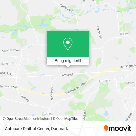 Autocare Dinitrol Center kort