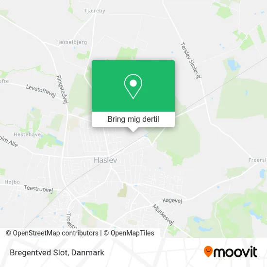 Bregentved Slot kort