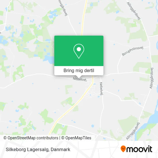 Silkeborg Lagersalg kort