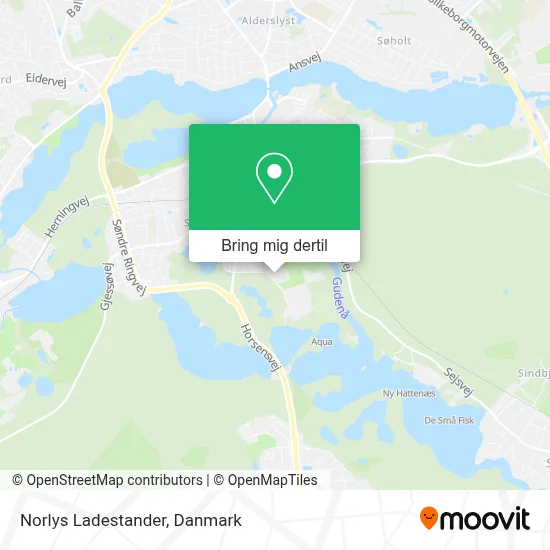 Norlys Ladestander kort