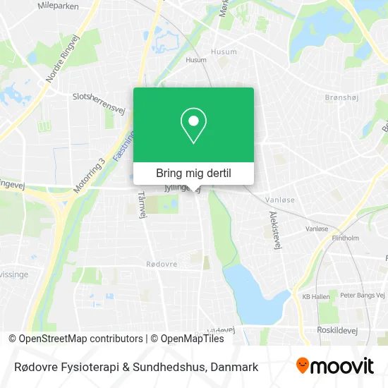 Rødovre Fysioterapi & Sundhedshus kort