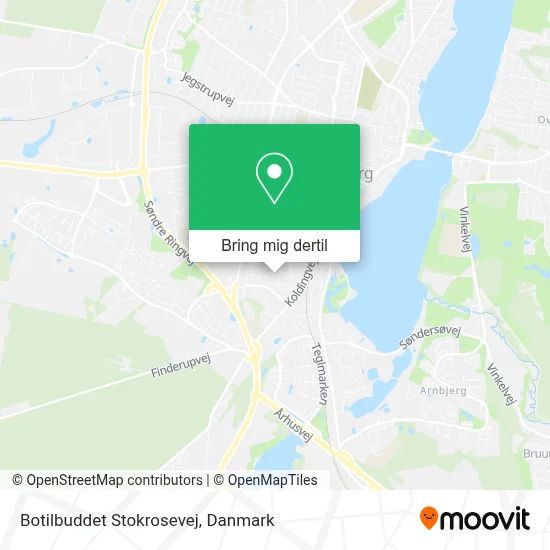 Botilbuddet Stokrosevej kort