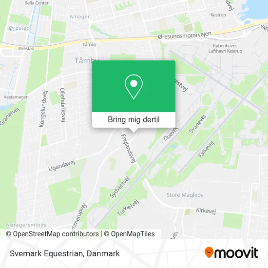 Svemark Equestrian kort
