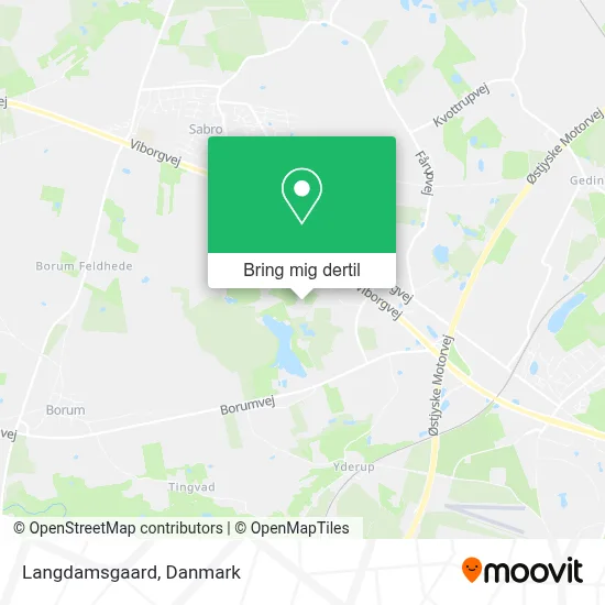 Langdamsgaard kort