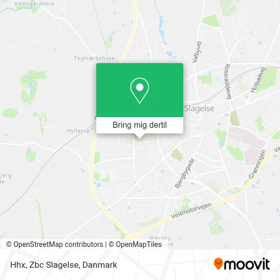 Hhx, Zbc Slagelse kort