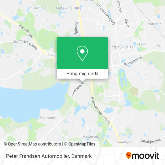 Peter Frandsen Automobiler kort