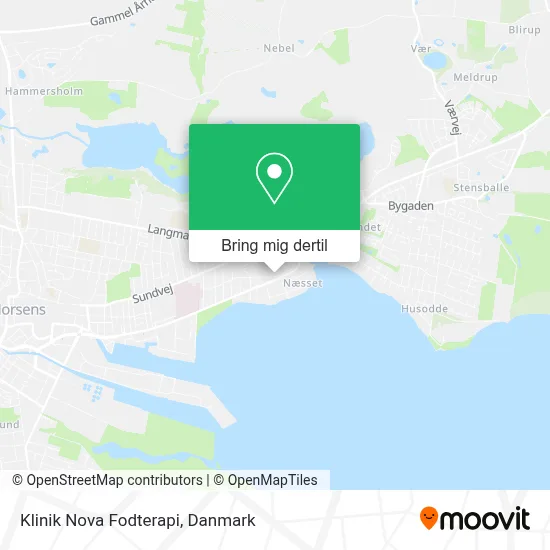 Klinik Nova Fodterapi kort