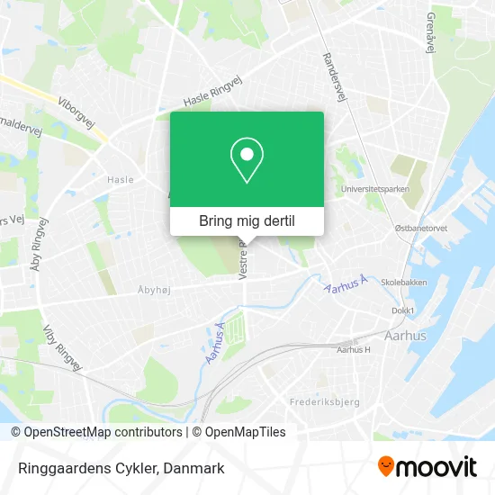 Ringgaardens Cykler kort